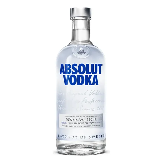 Absolut Original Azul Vodka 750 ml