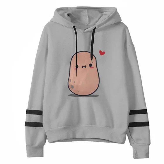 Sudadera Capucha Para Niña Adolescente Casual Manga