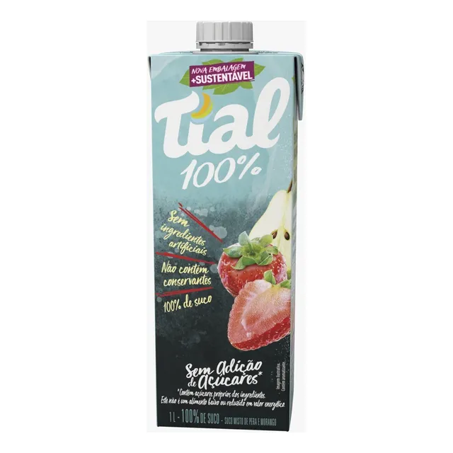 Suco Tial 100% 1l Morango