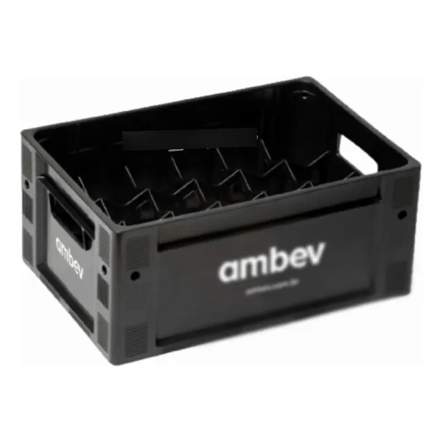 Engradado Caixa Para 24 Garrafas De 300 Ml,amberv.