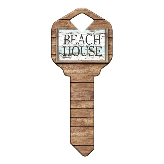 5 Llave Casa Playa Cortar Sc56 Diseñador Blanco Para