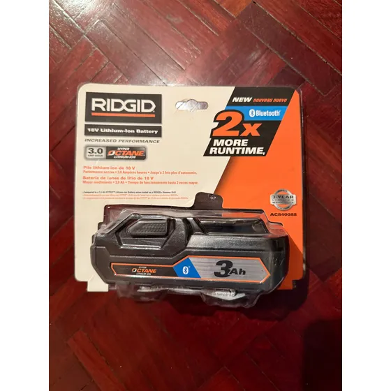 Batería Ridgid 18v Lithium