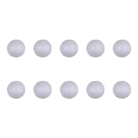 Esfera De Plumavit 2,5 Cm. / Pack 30 Un.