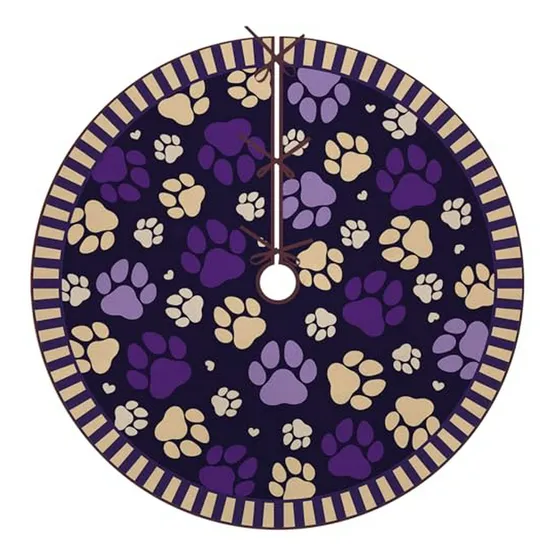 Funda Para Árbol De Navidad Pata De Perro Y Gato 48  Decorac