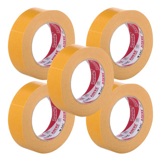 Kit 5 Fita Dupla Face P/ Carpete Tapete Piso 38mm X 30m Fixa Kit 5 Fita Dupla Face P/ Carpete Tapete Piso 38mm X 30m Fixa