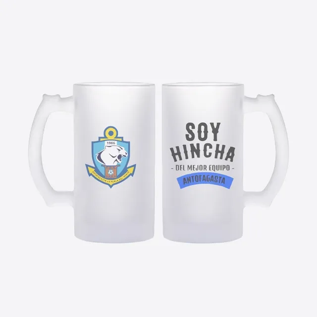 Pack Vaso  Schopero Antofagasta - Soy Hincha Del Mejor