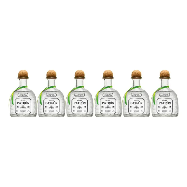 Pack De 6 Tequila Patrón Blanco Silver 700 Ml