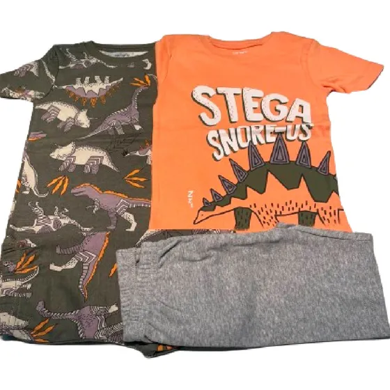 Pack Pijamas Carters T4 / Dino / Nene - M/ Corta 