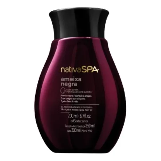 Óleo Corporal O Boticário Nativa Spa Ameixa 200ml