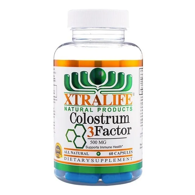 Colostrum 3 Factor - 60 Cápsulas (distribuidor Autorizado)
