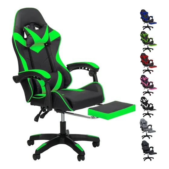 Selectshop Signature Silla Gamer Gm003 Ergonómica Verde