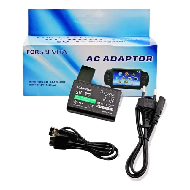 Cargador Compatible Con Ps Vita Incluye Cable De Datos 