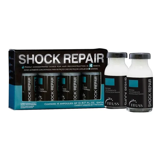 Truss Repair Ampolas De Reconstrucao 4 Ampolas 17ml