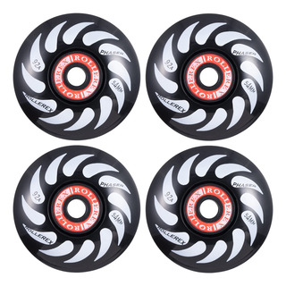 Ruedas De Skate Rollerex Phaser 92a 54 Mm, Acero Negro Ruedas De Skate Rollerex Phaser 92a 54 Mm, Acero Negro