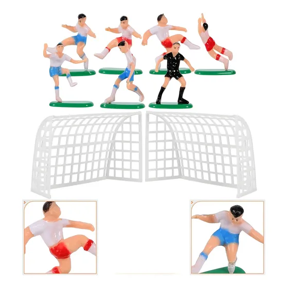 Topo Para Bolo Cake Aniversário Partida De Futebol Meninos Cor Diversa