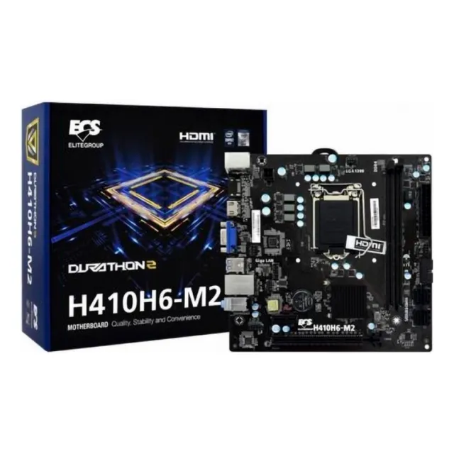 Placa Madre Ecs H410 S1200 Solo Intel 10gen Hdmi/vga Ddr4
