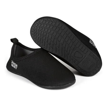 Sapatilha Infantil Com Solado Para Parquinho E Piscina Preto Liso 19/20 0