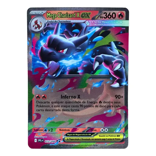 Card Pokémon - Charizard Ex Promo Xy29 Hp/dmg Original Copag