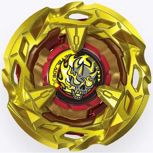 Beyblade X Beyblade X Ux-02 Starter Hell's Hammer 3-70h Color Rojo