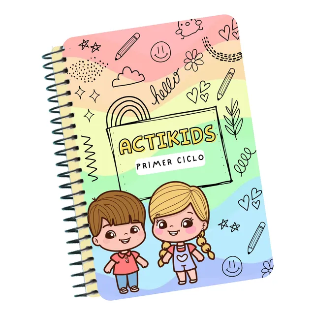 Libro De Actividades Imprimible Actikids Primer Ciclo
