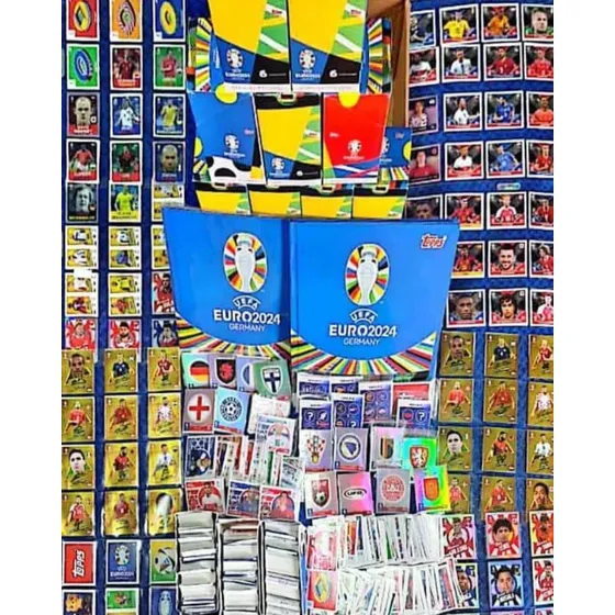 Barajitas Eurocopa 2.024 Detalladas X 7