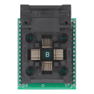 Soquete De Passo De Pino De 2,54 Mm Tqfp32 Qfp32 Para Progra Soquete De Passo De Pino De 2,54 Mm Tqfp32 Qfp32 Para Progra