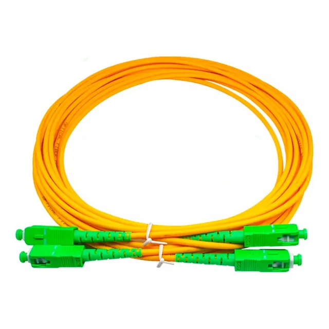 Patch Cord De Fibra Optica Sm Sc-apc A Sc-apc Gpon Dx 3mt.