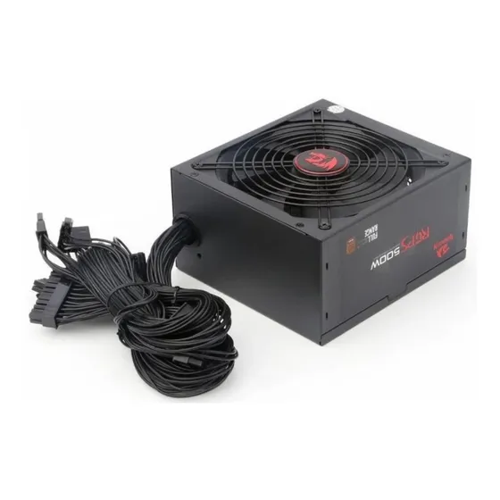 Fuente De Poder Redragon Rpgs Gc-ps001 500w Negra 100v/240v