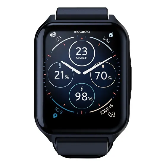 Reloj Smartwatch MOTOROLA Moto 70 1,69" LCD BT Resistente Al Agua - Black