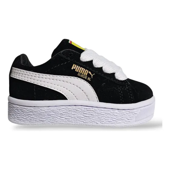 Botas Puma Xl / Niños Y Niñas -negro