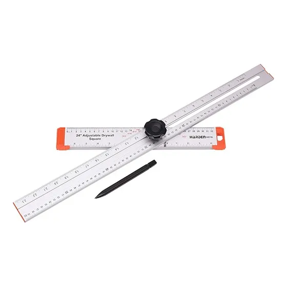 Escuadra T Regulable Falsa Aluminio 24 Pulgadas 60cm Harden