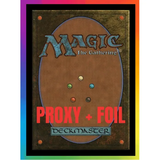 Magic The Gathering - 100 Cartas Proxy + 9 Foils Proxy