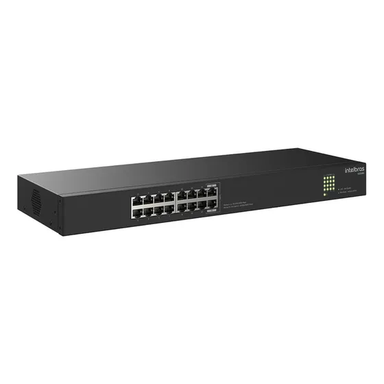 Switch Intelbras S1116g, 16p Gigabit Ethernet - 4760114