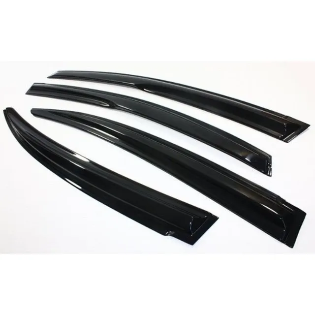 Deflector Tejas Viceras De Ventana Negras Fiat Uno 4 Puertas