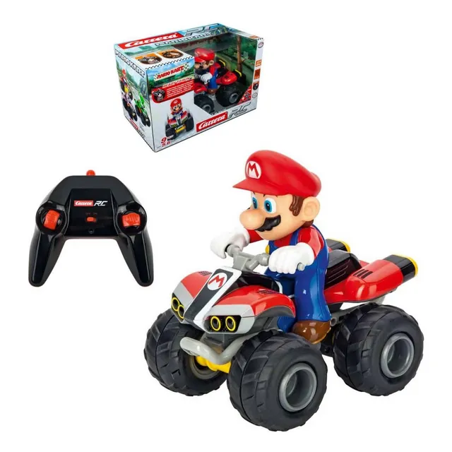 Cuadrimoto Radio Controlada Mario Kart De 20cms Escala 1:20
