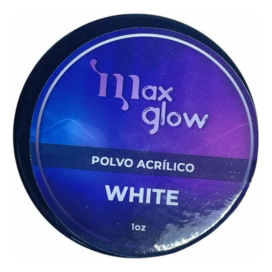 Polvo Acrílico Maxglow 1oz Resina Sistema De Uñas Manicure