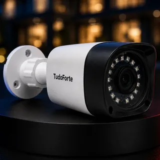 Tudo Forte Câmera 2mp Full Hd Bullet Ahd Hdcvi Hdtvi Analógica Ip66 Branco