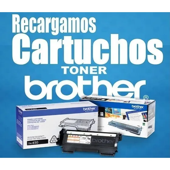 Toner Brother Recargamos Con Polvo Original Garantia 6 Meses