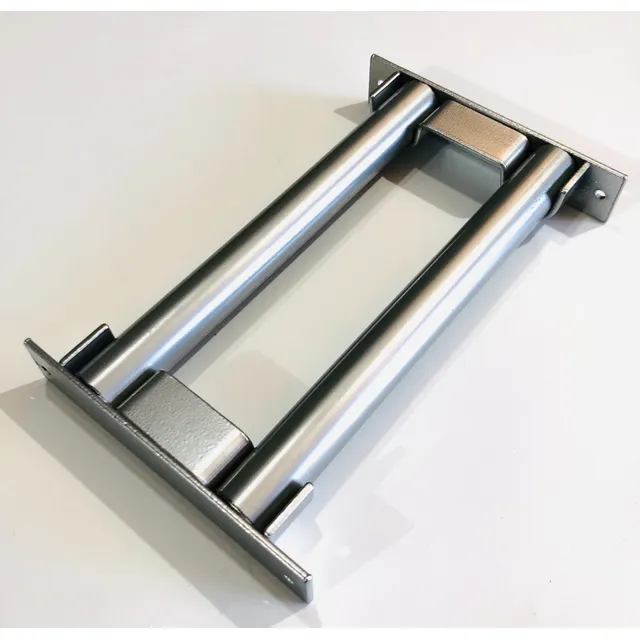 Set De Barras Dobles 3,00 Mts 25mm Soporte Muro A Muro