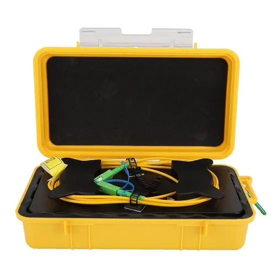 . Fibra Óptica Otdr Lanzamiento Caja De Cable Eliminador De