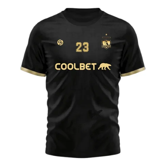 Camiseta Colo Colo Vidal Dorada Conmemorativa