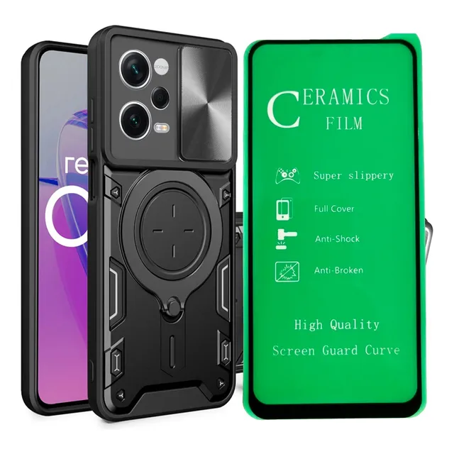 Funda Estuche Antichoque Reforzado + Protector De Pantalla Para Xiaomi (hidrogel O Vidrio Cerámico)