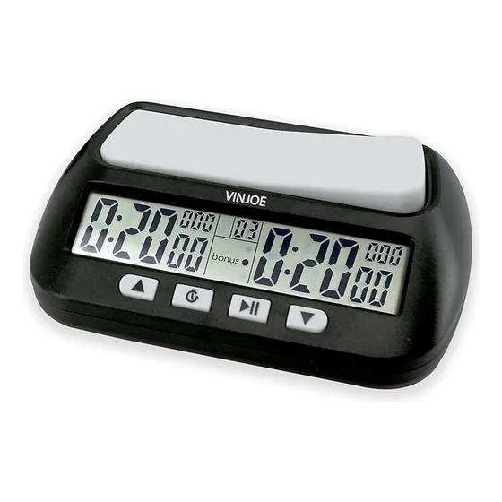 Reloj Digital Portatil De Ajedrez Y Temporizador De Juegos
