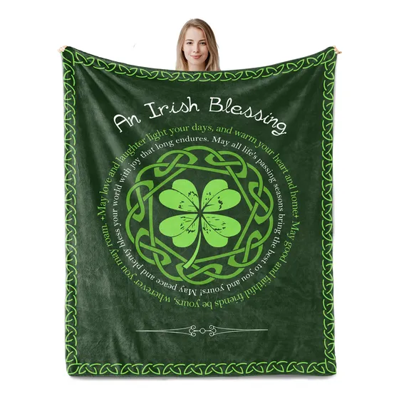 Regalo Irlandes Para Mujer Hombr Bendicion Irlandesa Mejor