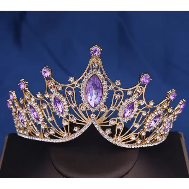 Corona Tiara Diadema Princesas Moda Reinas Quinceañera