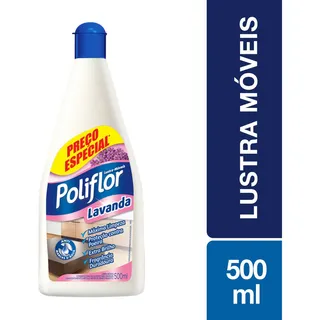 Poliflor Lustra MĂłveis Lavanda Em Squeeze 500 Ml Poliflor Lustra MĂłveis Lavanda Em Squeeze 500 Ml