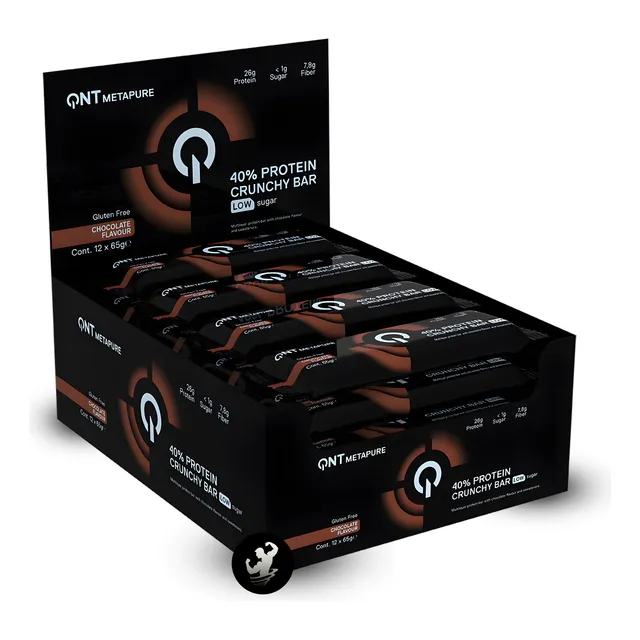 Barra De Proteina Protein Crunchy Bar Qnt X 12 Und