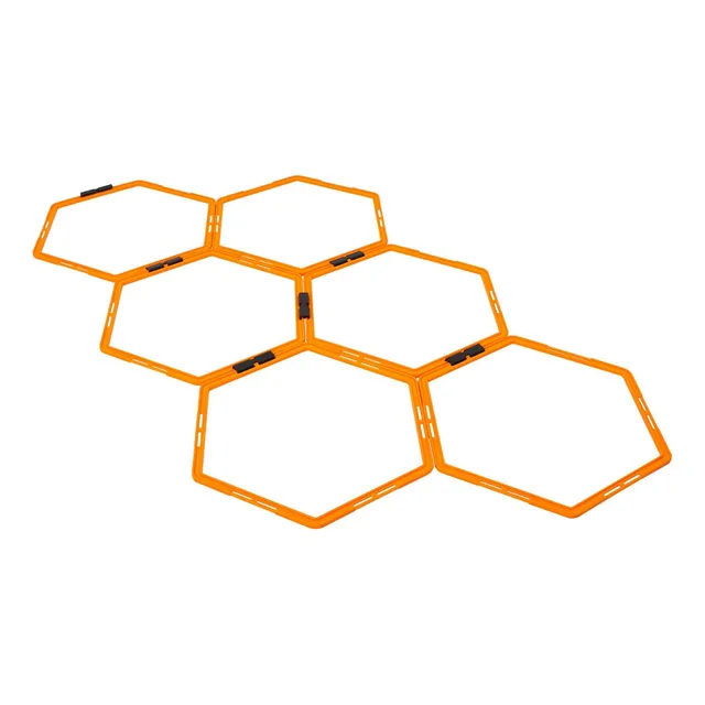 Escalera Agilidad Deportiva Anillo Hexagonal Velocidad Juego