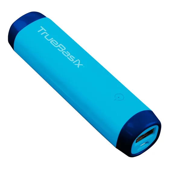 Bateria Portatil Power Bank True Basix 1800 Mah Azul/rosa