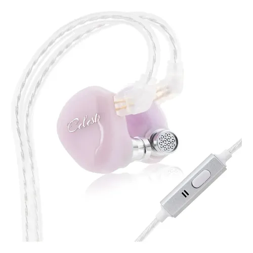 Fones De Ouvido Qkz Zxn C/microfone Universal 3.5mm Roxo